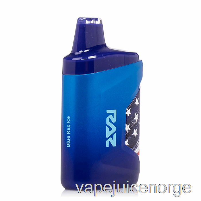 Vape Juice Raz Ca6000 6000 Engangs Freedom Edition - Blå Raz Is